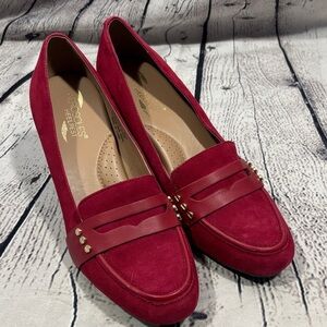 AEROSOLES Red Women's Chunky Heels